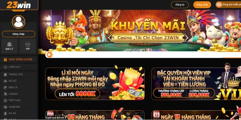 Điều kiện nhận khuyến mãi 23Win