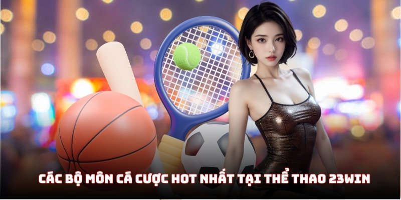 Các bộ môn cá cược hot nhất tại thể thao 23WIN